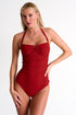 Classic Bandeau One-Piece Swimsuit - 42510-08-200 04 / 200 Orange Paprika / 75% POLYAMIDE, 25% ELASTANE